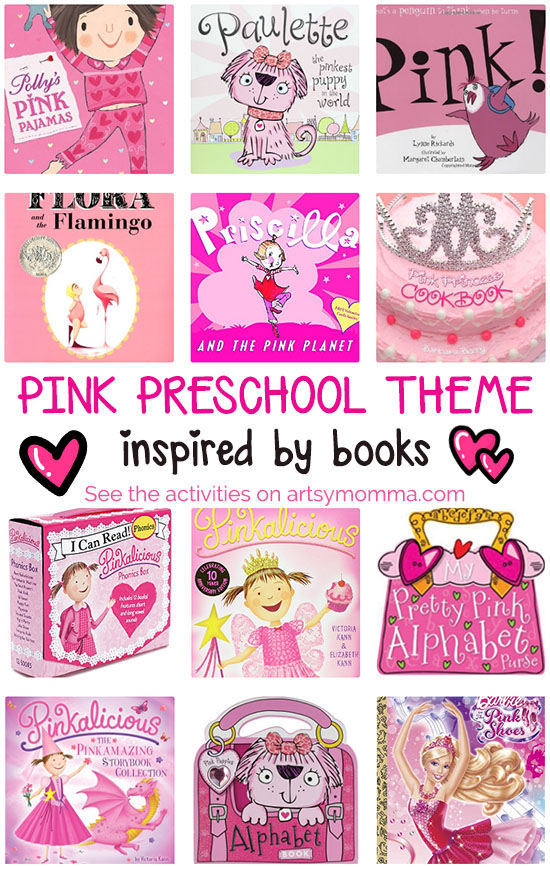 PINK Book Activities for Preschoolers