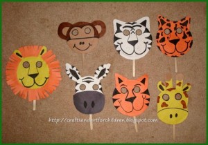 Handmade Animal Masks