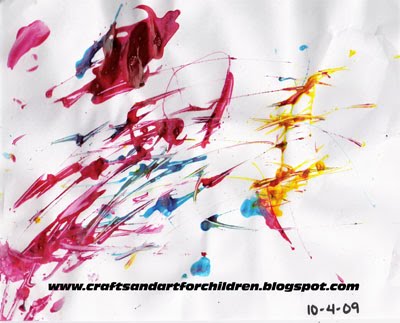 Toddler Dropper Painting Activity