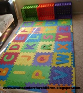 Foam Alphabet Puzzle Floor Mat