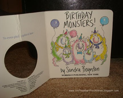 Birthday Monsters by Sandra Boynton