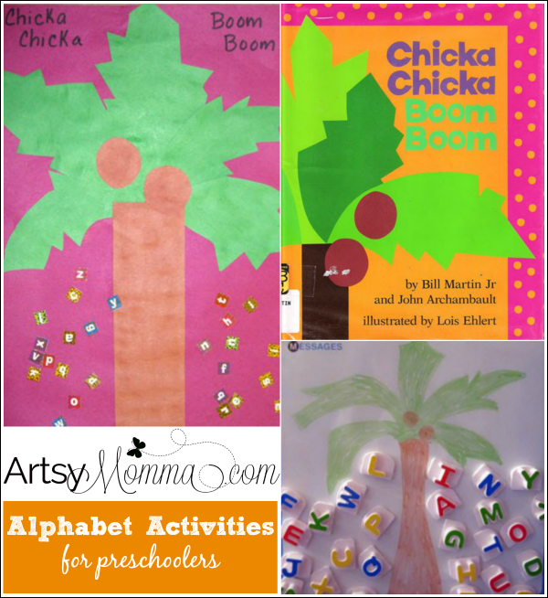 Activities and Craft for Chicka Chicka Boom Boom Book