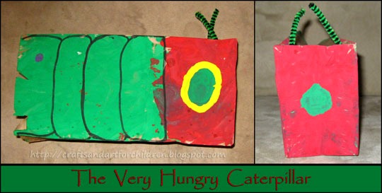 The Very Hungry Caterpillar Craft for Kids
