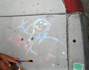  sidewalk chalk paint recipe