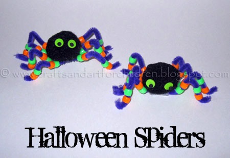 Halloween Spider Craft for Kids