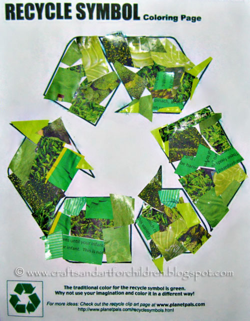 Green is the New Black! Recycling Crafts for Earth Day