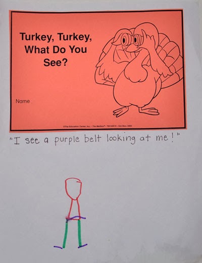 Turkey, Turkey What Do You See - Thanksgiving Activity for Kids