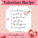 Recipe for Valentine's Day Poem & free prnitable