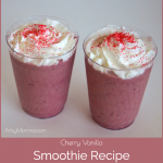 Yummy Cherry Vanilla Smoothie Recipe for Kids