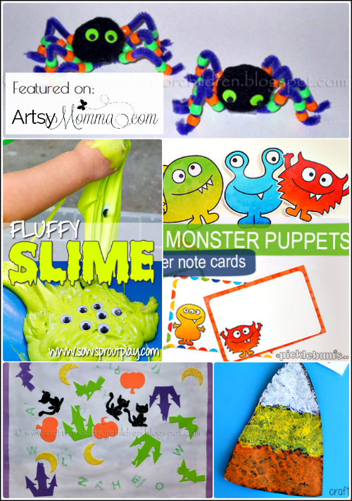 25 Not-so-scary Halloween Crafts for Kids