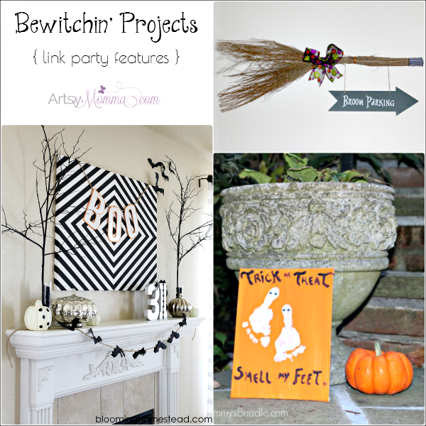 DIY Halloween Decor | Bewitchin’ Projects Linky