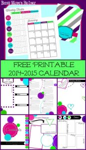 Free Printable Calendar Pages