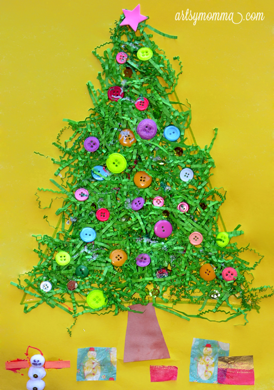 Fun Christmas Tree Craft for Kids