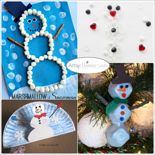 Snowman Crafts and Activities {Bewitchin’ Projects Linky}