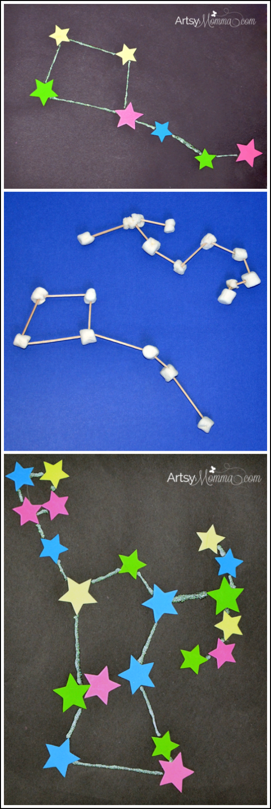 STEM Activities: Learning about Constellations - Crafts, Sculptures, & iPad App