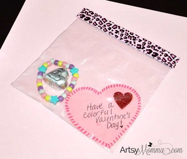DIY Bracelet Valentine for Kids