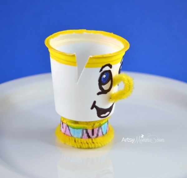 K-cup Craft - make Chip from Beauty and the Beast
