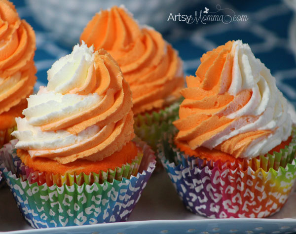 Dreamy Orange Creamsicle Cupcake Recipe