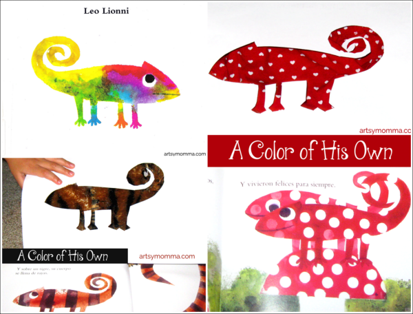 Color Changing Chameleon Activity | A Color of His Own Book