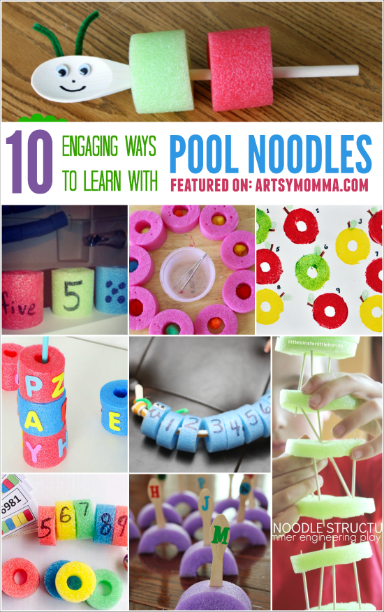 10 Engaging Ways to Learn with Pool Noodles