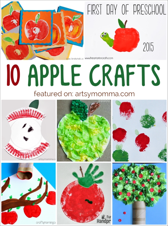 Apple Crafts for Kids