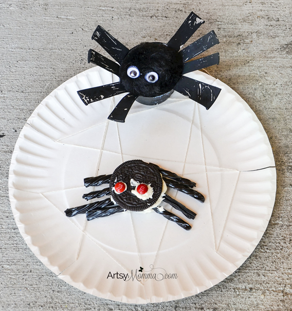 Oreo Spider and TP Tube Spider Craft