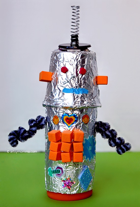 Tin Foil Junk Robot