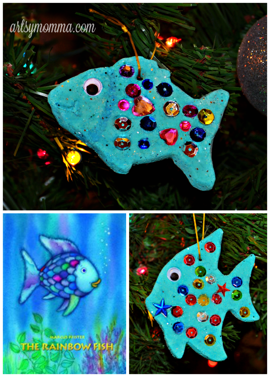 The Rainbow Fish Book & Salt Dough Ornament