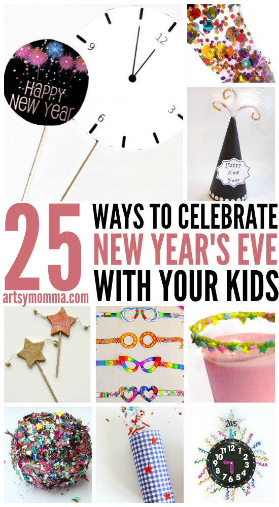 25 Ways to Celebrate New Year's Eve with Kids