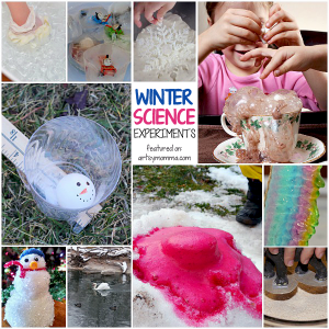 25 Winter Science Activities to do with kids!