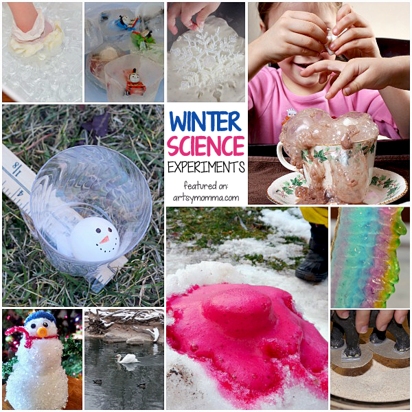 25 Cool Winter Science Activities to do with kids