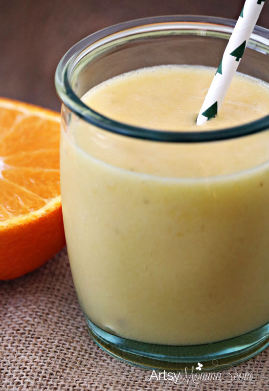 Delightful Frozen Banana Orange Smoothie Recipe