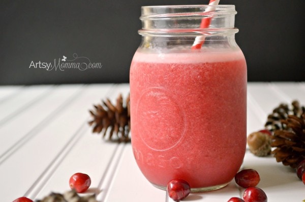 Cranberry Smoothie Recipe - Healthy Snack Idea