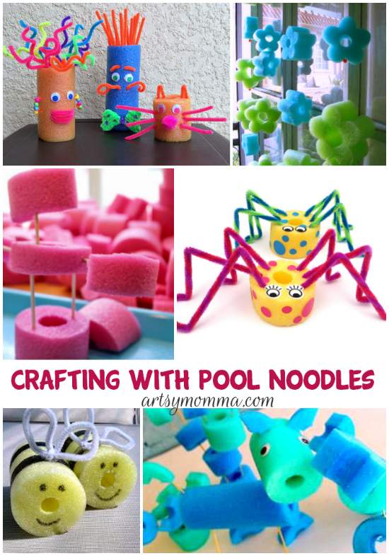Creative Kids Ideas for Crafting with Pool Noodles