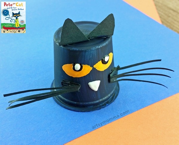 Pete the Cat Book + Adorable Pete-inspired K Cup Craft