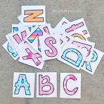 Laminated Alphabet Activity Cards Printable