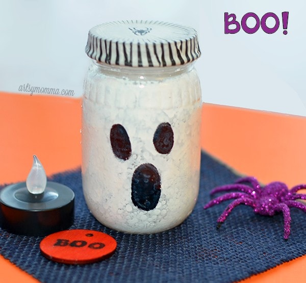Upcycled Baby Food Jar Lantern Craft