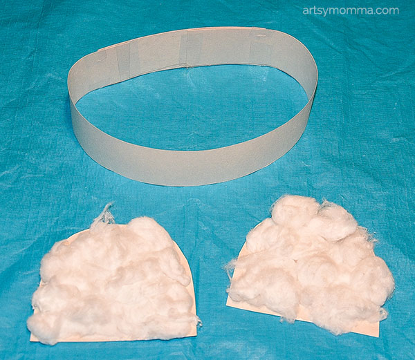 Polar Bear Headband Craft for Preschool Pretend Play