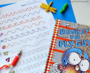Writing Bug Printable Bug Themed Prewriting Practice - Artsy Momma