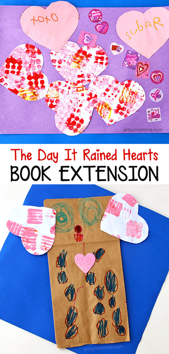 The Day It Rained Hearts Book Extension