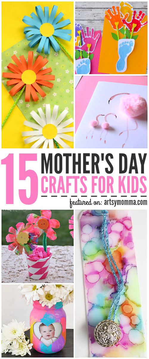 Pretty Mother’s Day Crafts for Kids to Make