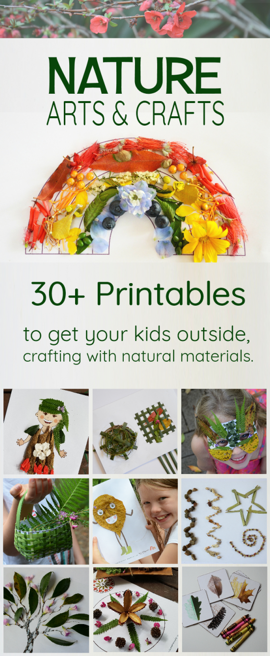 In this post, we will inspire you and your kids how to get back outside, enjoy the outdoors and getting creative with nature arts and crafts. Take a look!