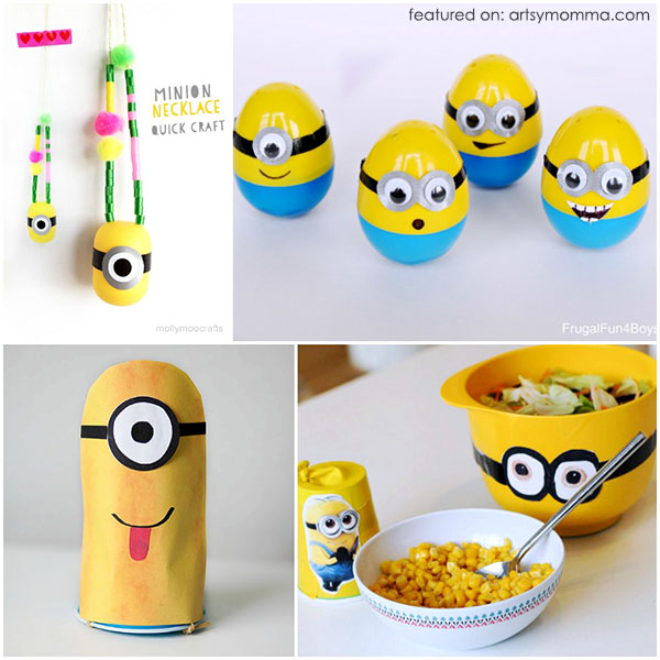 Crafts and Activities Inspired by Minions and Despicable Me Movies