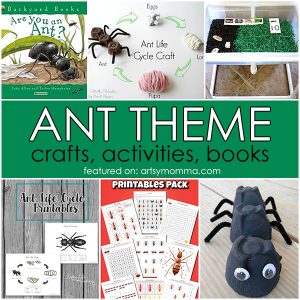 Ant Theme - Crafts, Books, Activities