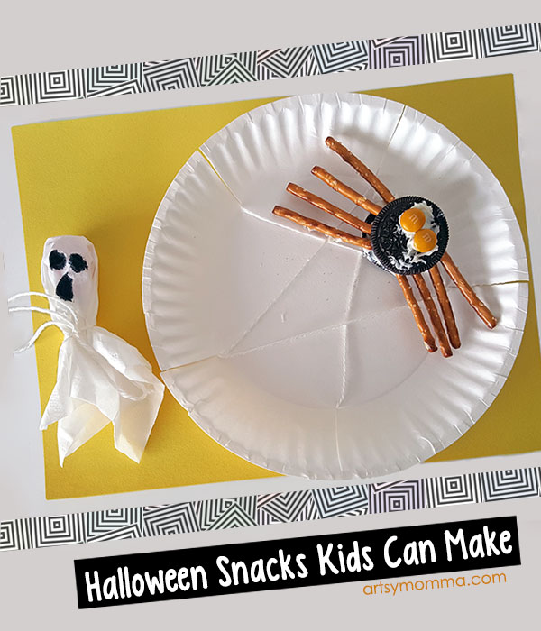 Crafty Halloween Snacks: Oreo Spider and Tootsie Pop Ghost
