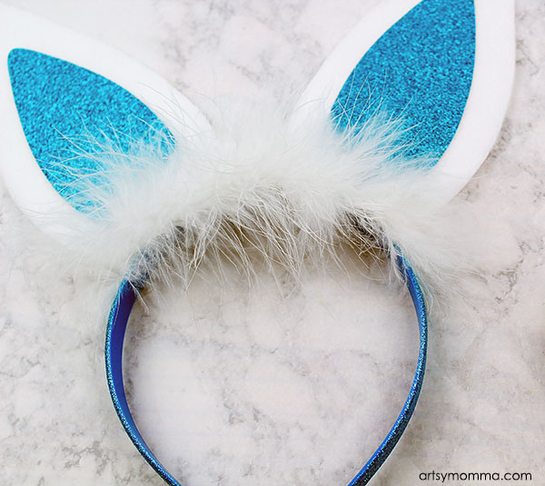 Fluffy Bunny Ears Tutorial for Spring or Easter
