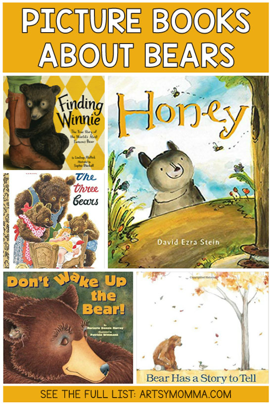 Must Read Bear Themed Picture Books List