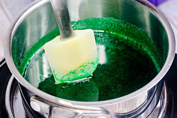 Melted green apple flavoring