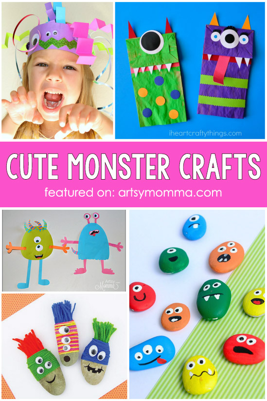 Lovable Monster Crafts For Kids