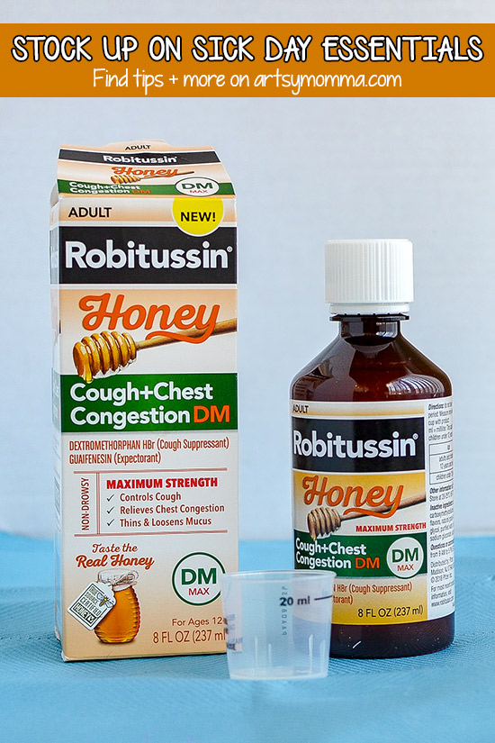 Robitussin® Maximum Strength Honey Cough & Chest Congestion DM